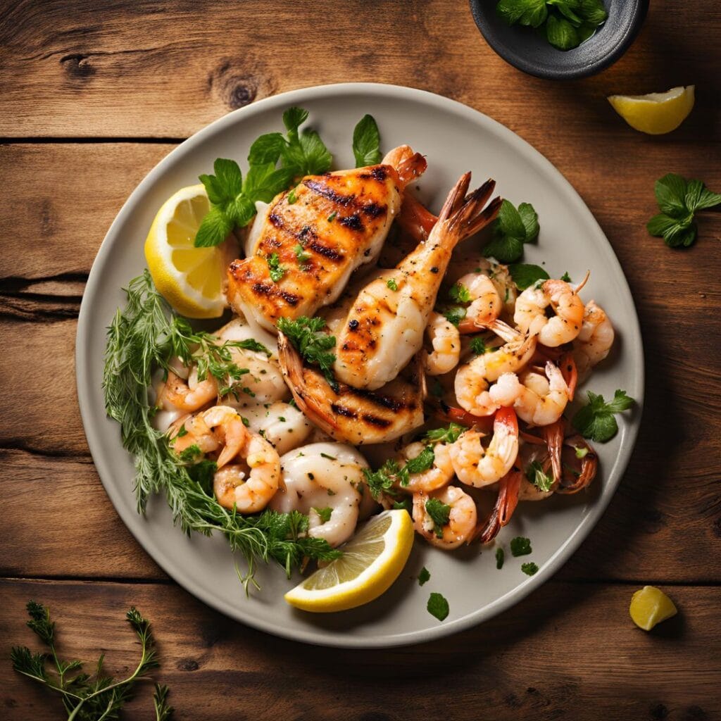 Chicken and Shrimp