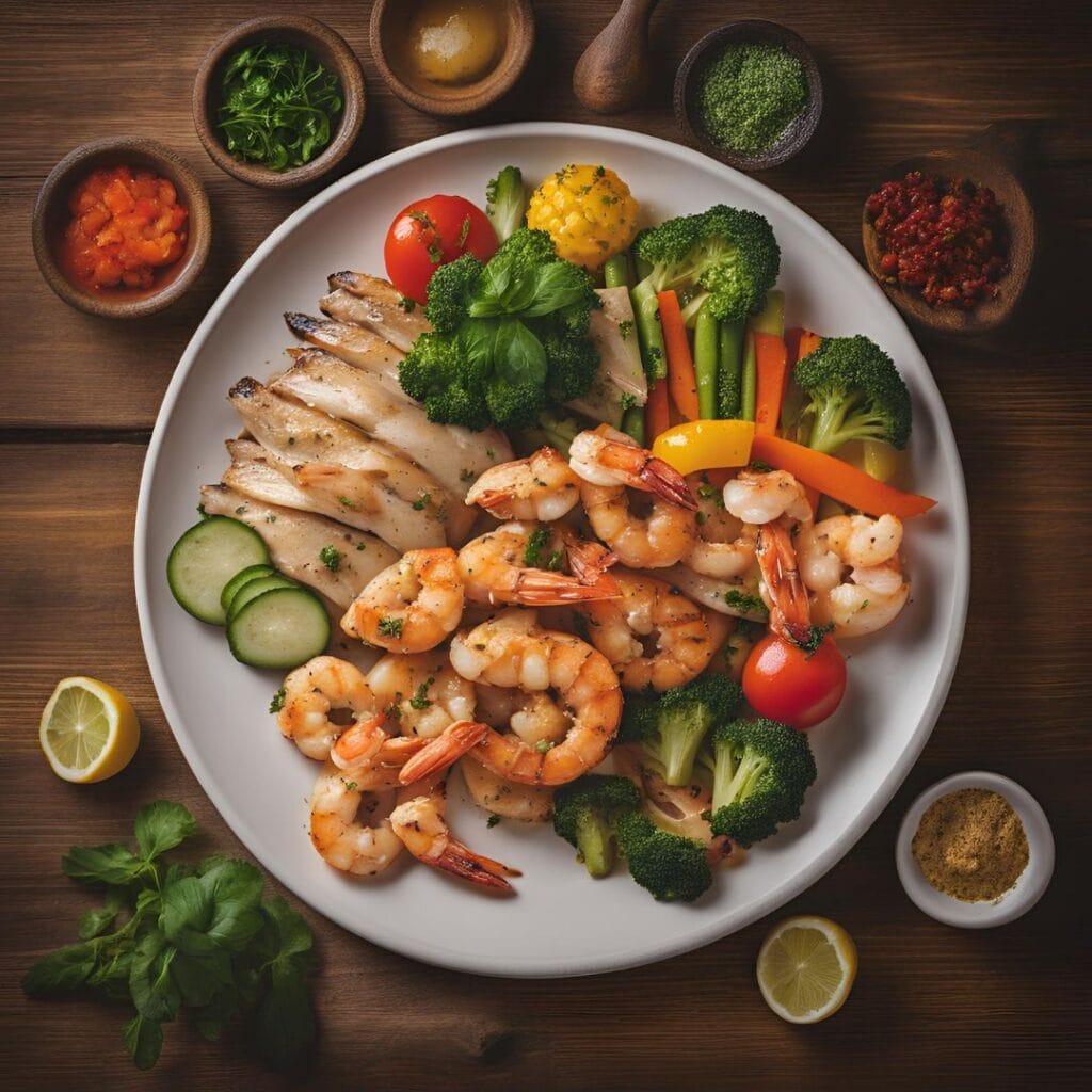 Chicken and Shrimp