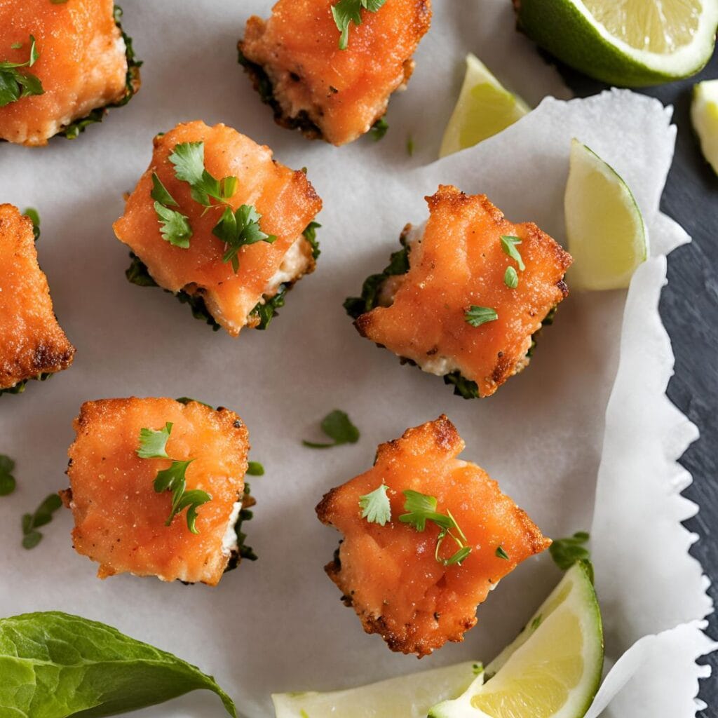 Crispy Salmon Bites