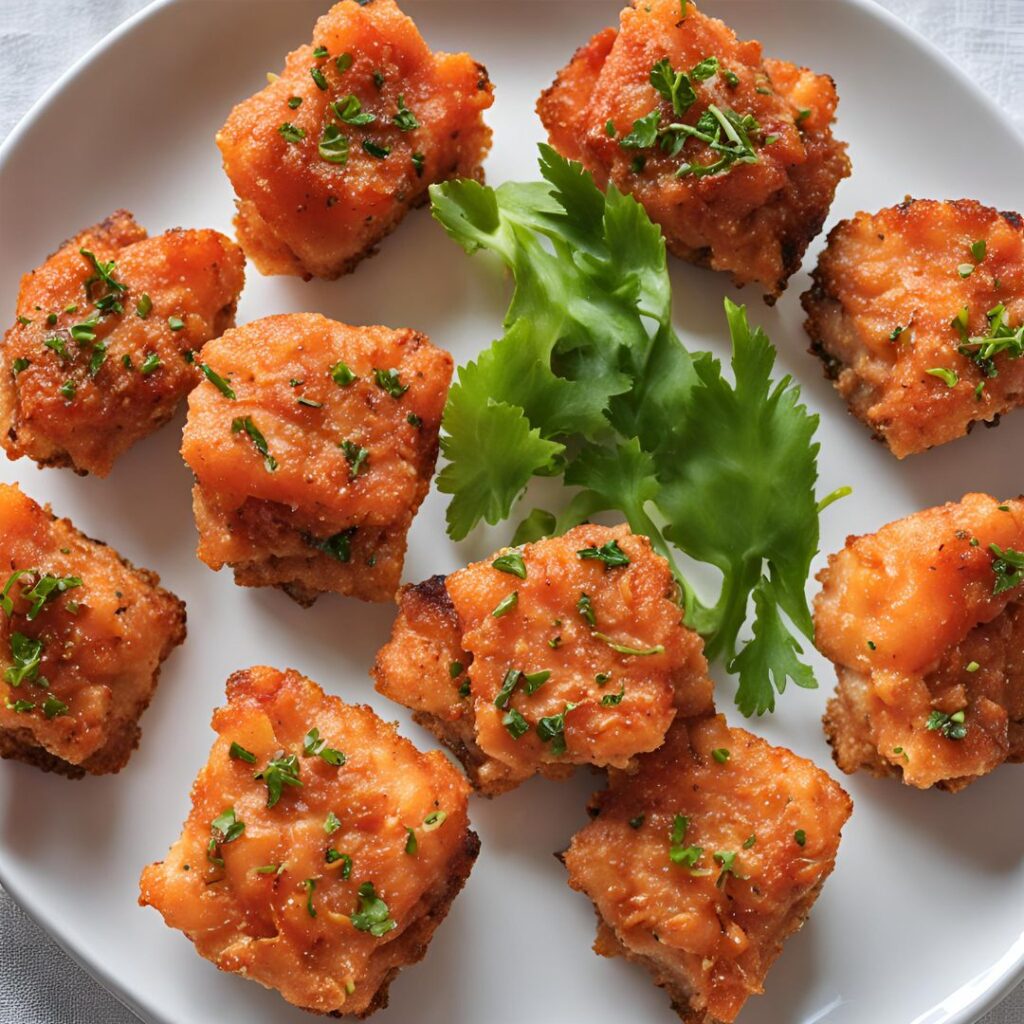Crispy Salmon Bites